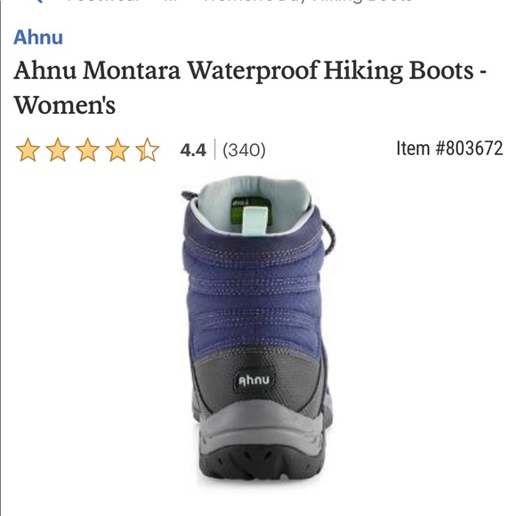 Ahnu Montara Waterproof Hiking Boots  7 last pair - Picture 15 of 17
